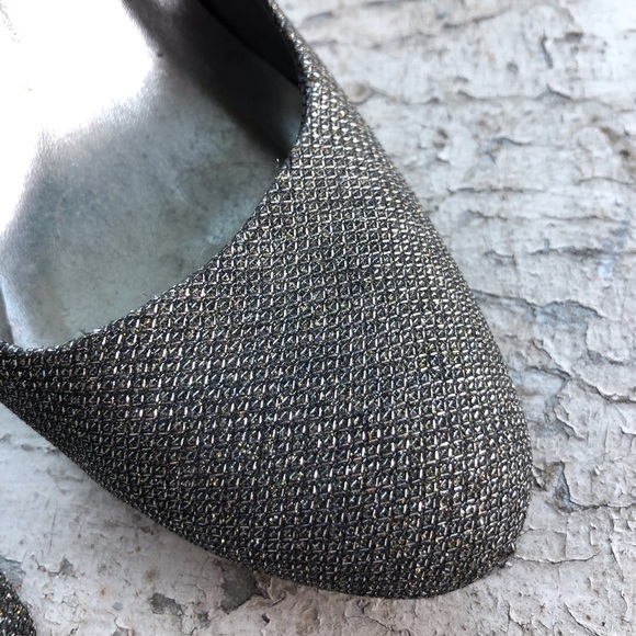 Quipid Heels Size 8 Sparkly Silver - Picture 5 of 10